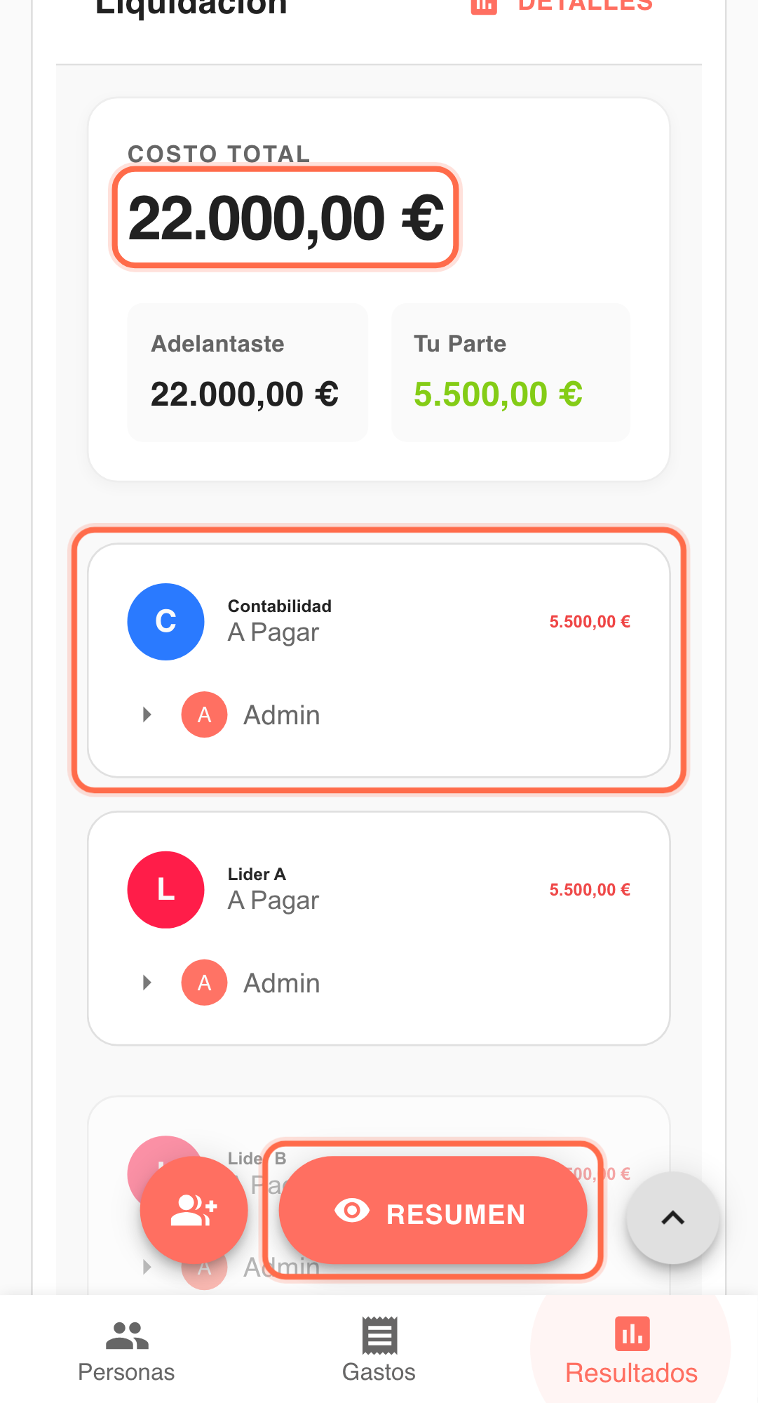 Feature screenshot: key workflow detail in Paji Splitly