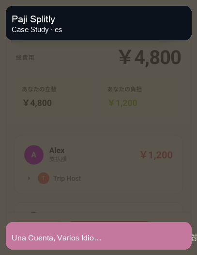 Una Cuenta, Varios Idiomas: Alinea la Liquidación Más Rápido
