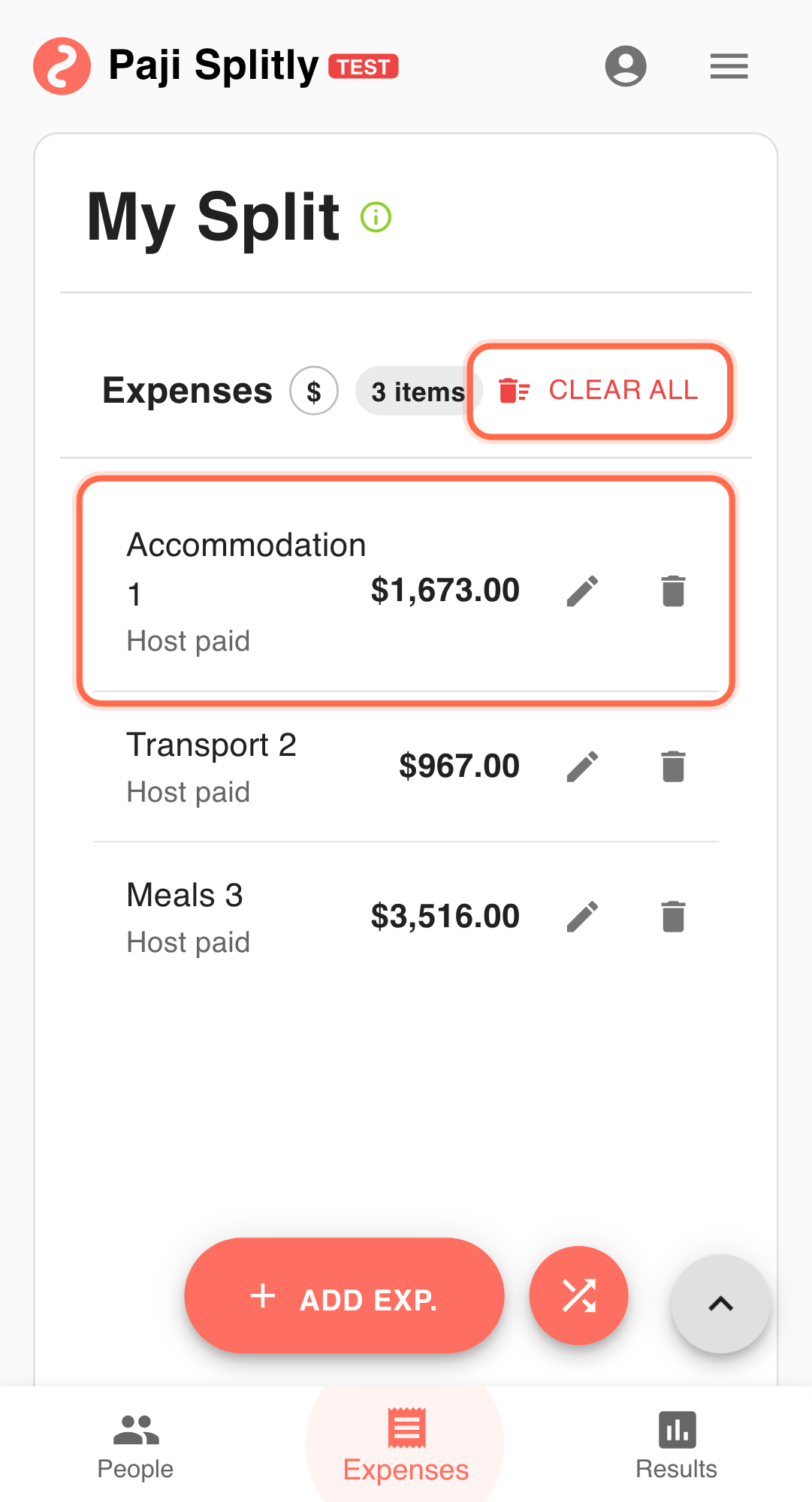 Feature screenshot: key workflow detail in Paji Splitly