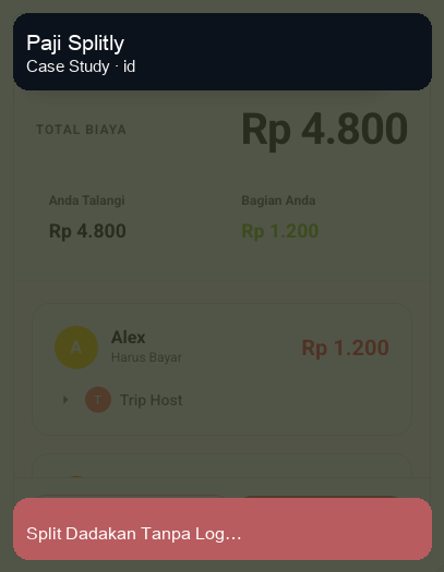 Split Dadakan Tanpa Login: Pakai Nama Buah, Beres dalam Menit